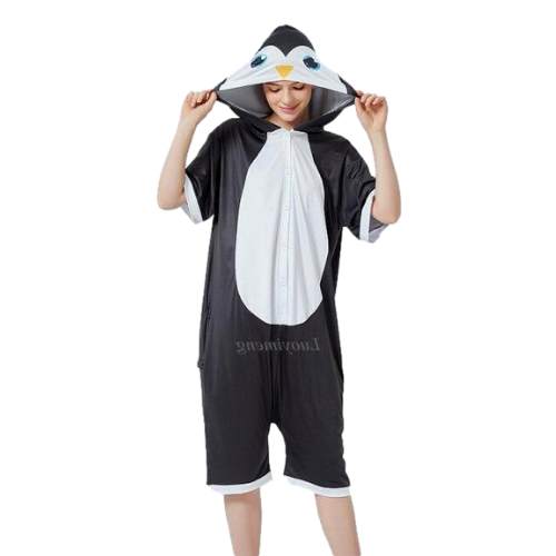 pyjama mignon motif pingouin