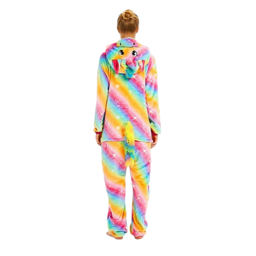 combi pyjama licorne multicolore