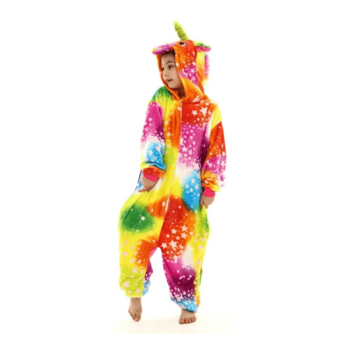 licorne de couleur sur pyjama enfant gifi