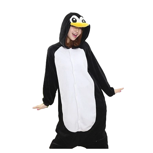 pyjama combinaison femme a pas cher pingouin