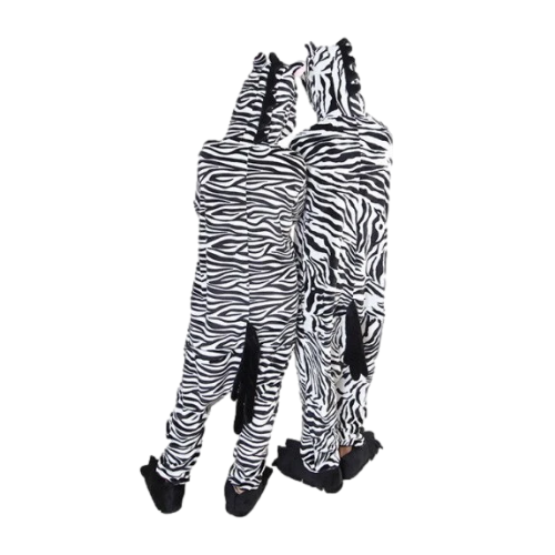 pyjama combinaison femmeimprime zebre
