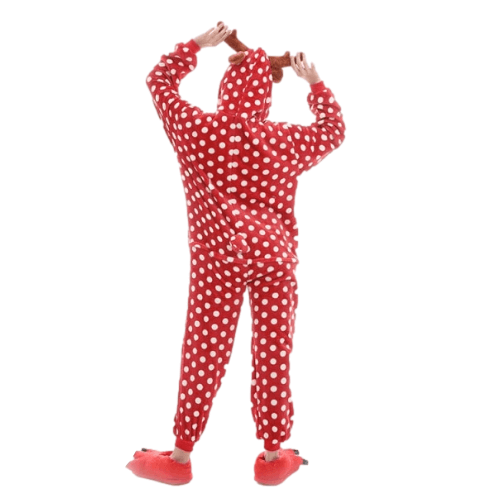 pyjama combinais cerf de dos avec cornes 