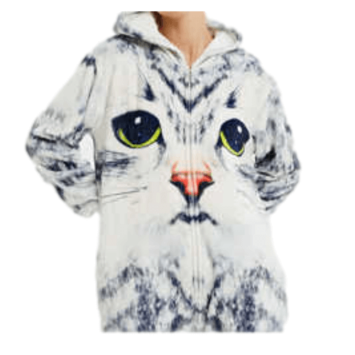 Image de chat sur pyjama