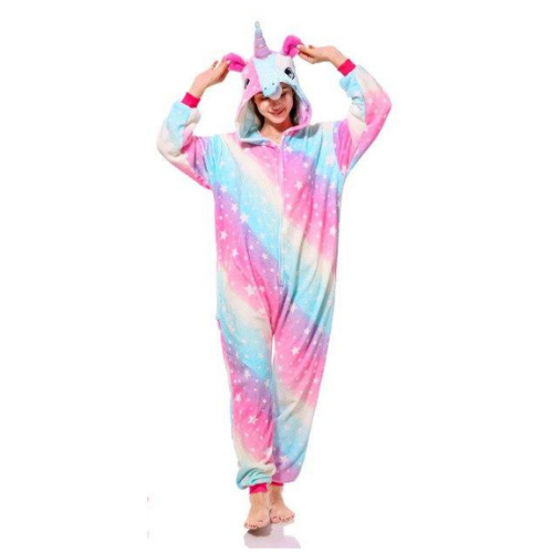 combinaison pyjama licorne femme couleurs