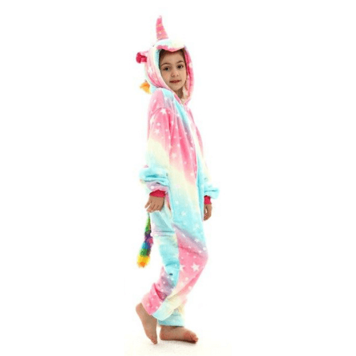 Pyjama licorne fille multicolore - Pyjama Combinaison