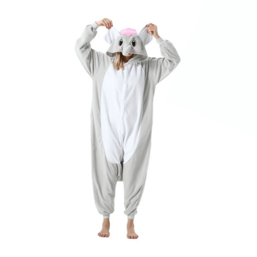 pyjama elephant gris