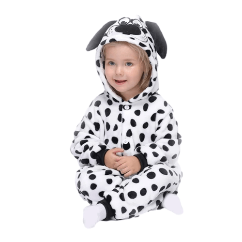 combinaison pyjama chien dalmatien pour enfant