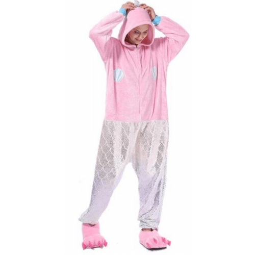 tenue rose femme pyjama one size