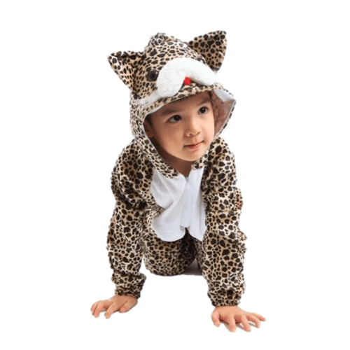 pyjama combinaison leopard