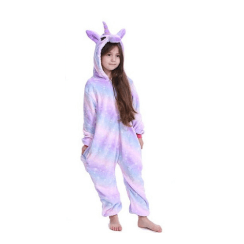pyjama combinaison violet fille xs