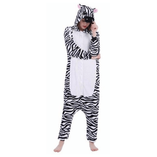 pyjama combinaison zebre