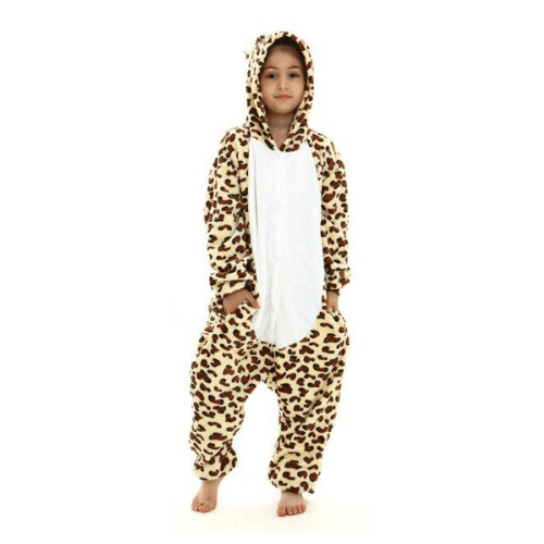 combi pyjama leopard