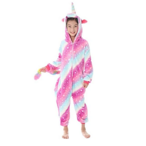 Combi pyjama licorne couleurs